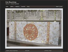 Tablet Screenshot of irisrountree.com